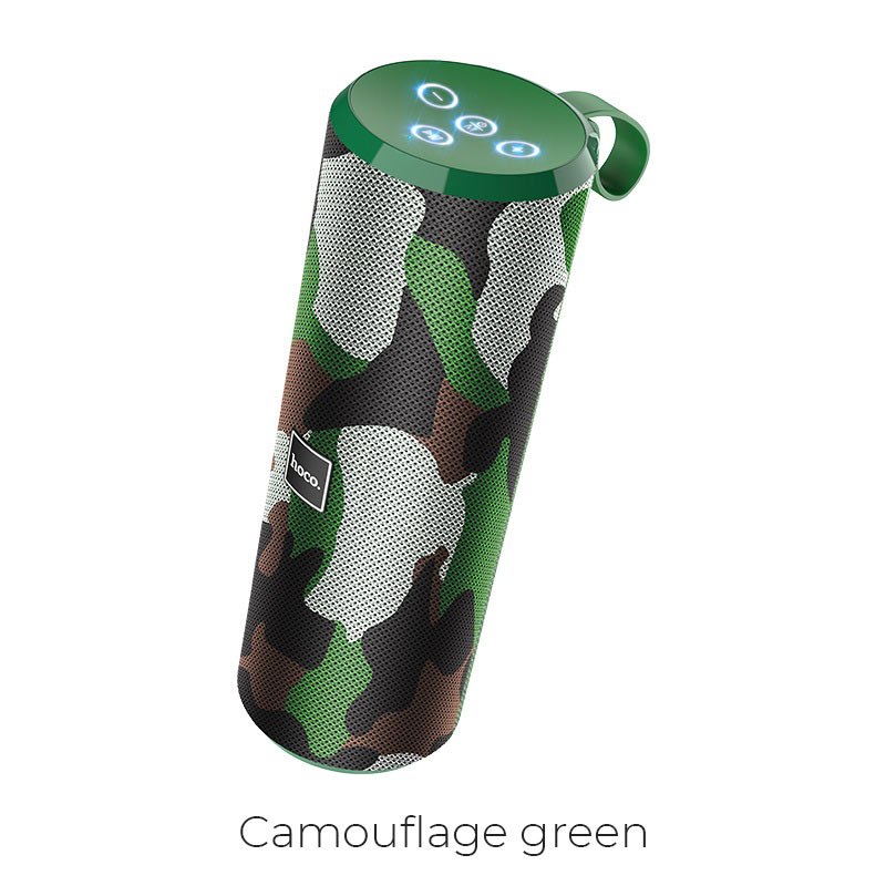 Hoco BS33 Voice sports wireless speaker - Camouflage green - Saif Al Najmi Kw